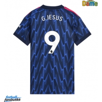 Arsenal Gabriel Jesus #9 Bortedrakt Dame 2025-26 Kortermet